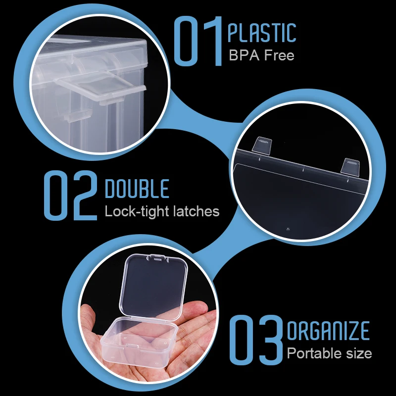 DIY Diamond Painting Embroidery Storage Box Nail Art Jewelry Rhinestone Mosaic Storage Container Multifunctional Box storage box jewelry box plastic storage box diamond painting storage box storage container
