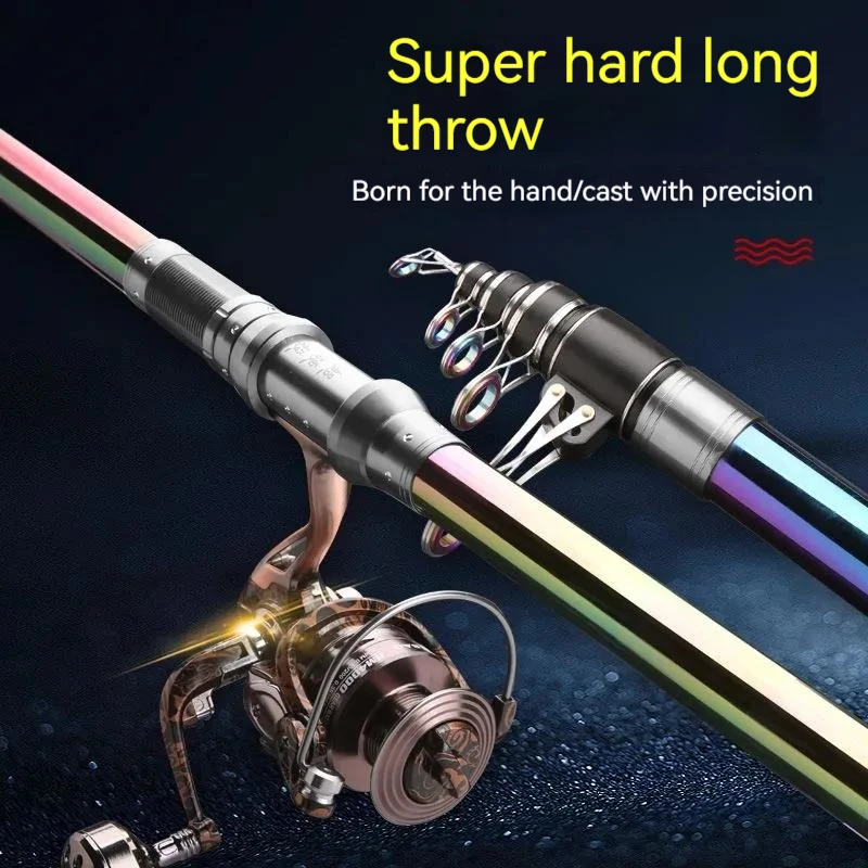 Throwing Surfing Rod 4.5/4.2/3.9/3.6/2.7/2.1M telescopic Carbon