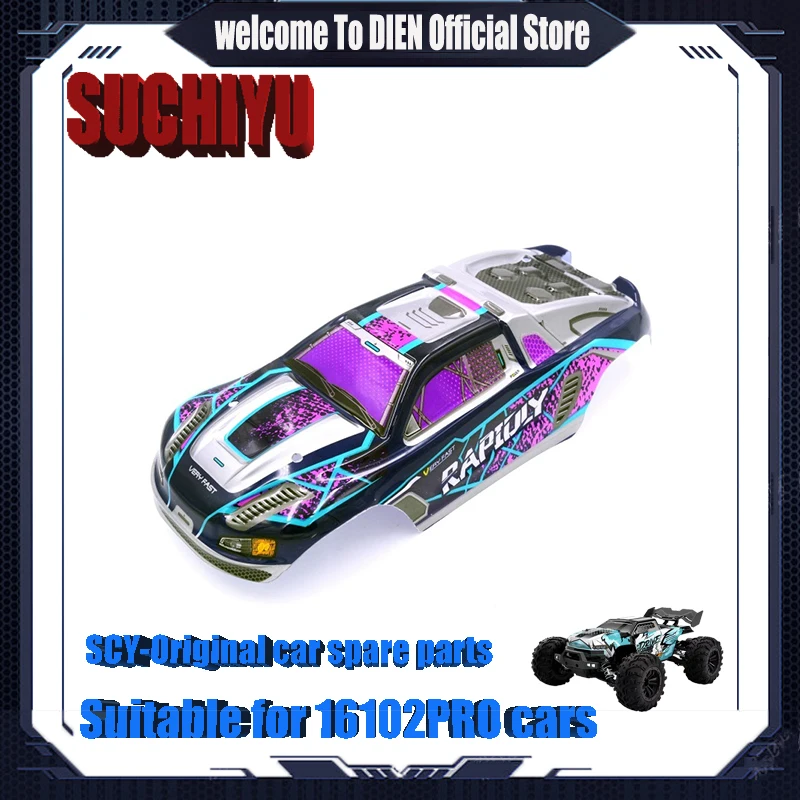

SCY 16102PRO 1/16 RC автомобильные оригинальные запасные части 6210 автомобильный корпус фиолетовый