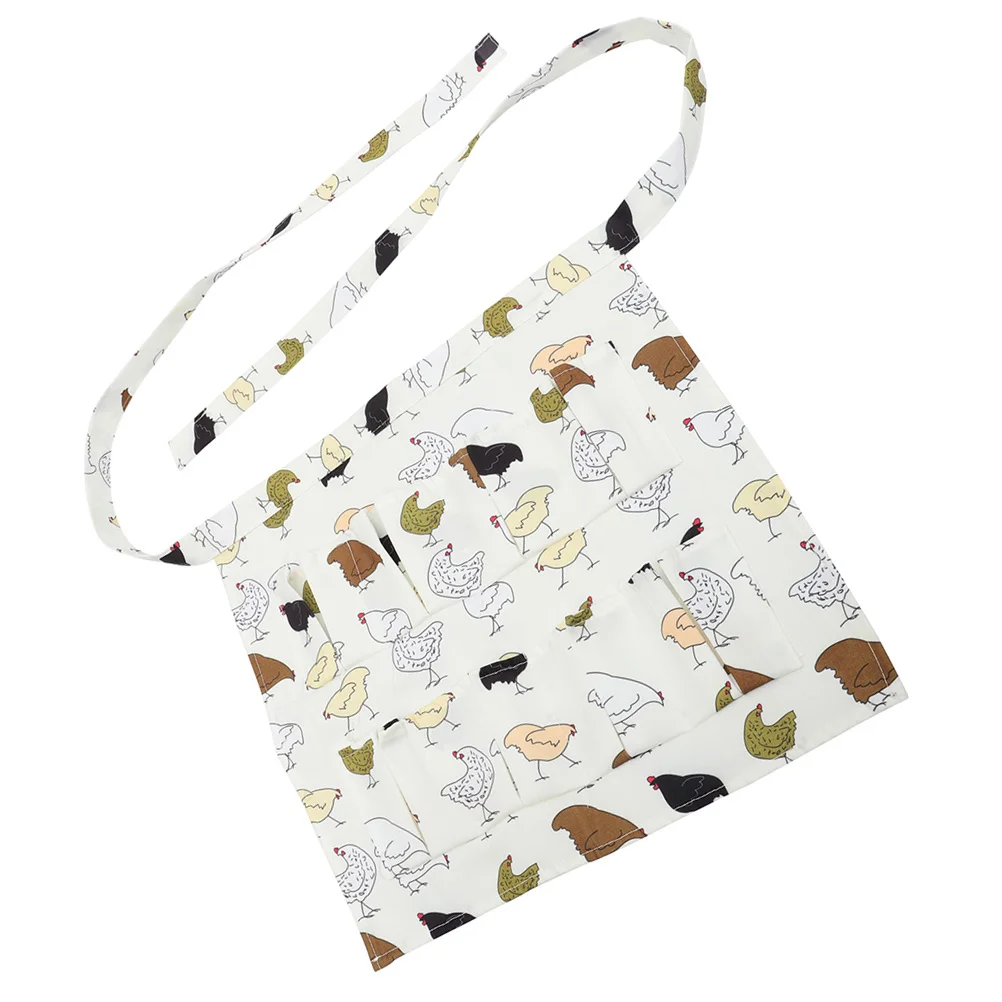 

Egg Apron Collection With Pocket Collecting for Household Aprons Hen Fresh Eggs