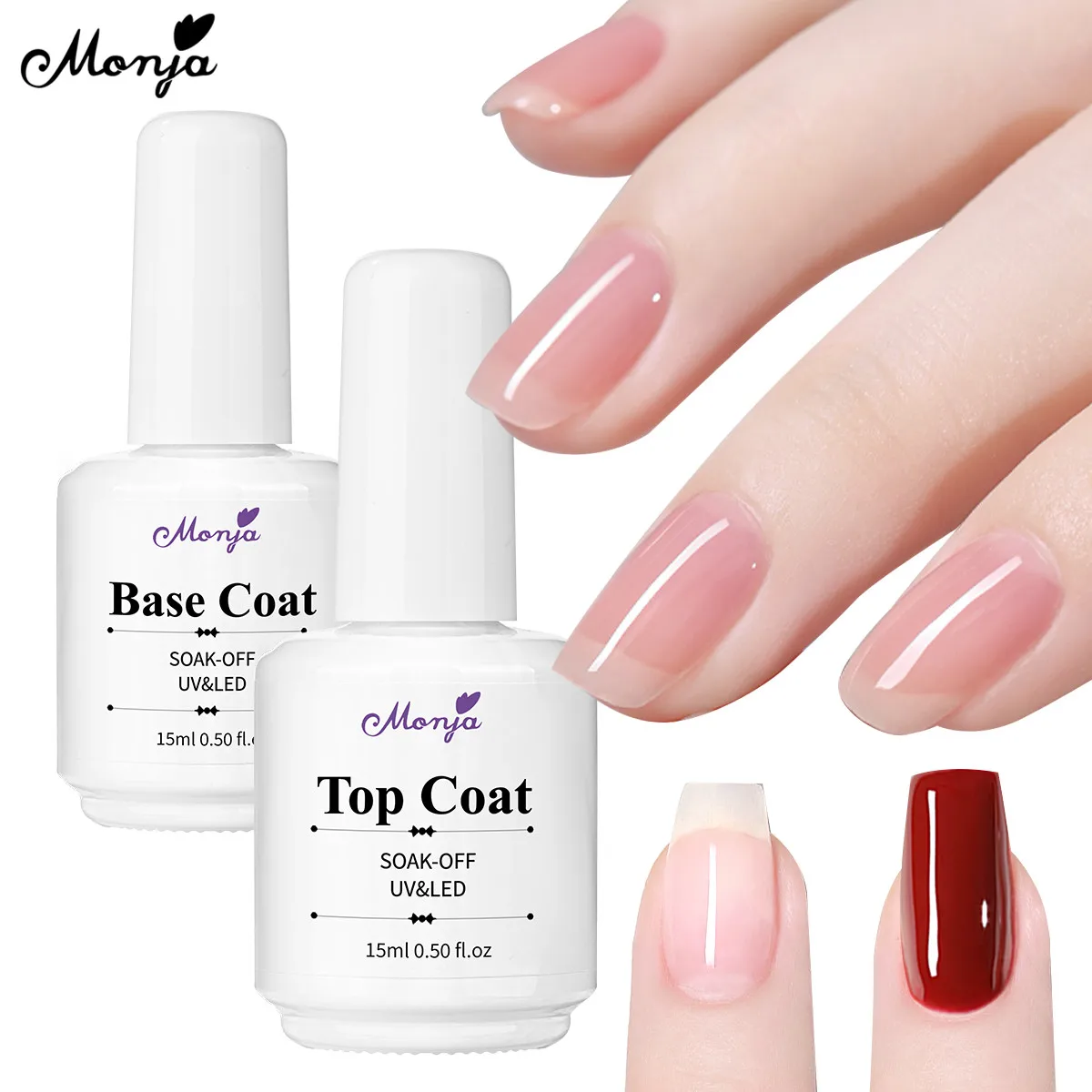 Buy ROSALIND primary nail polish gel matte top coat for gel lacquer UV LED gel  nail art manicure extension design (10ml matte top coat) Online at Low  Prices in India - Amazon.in