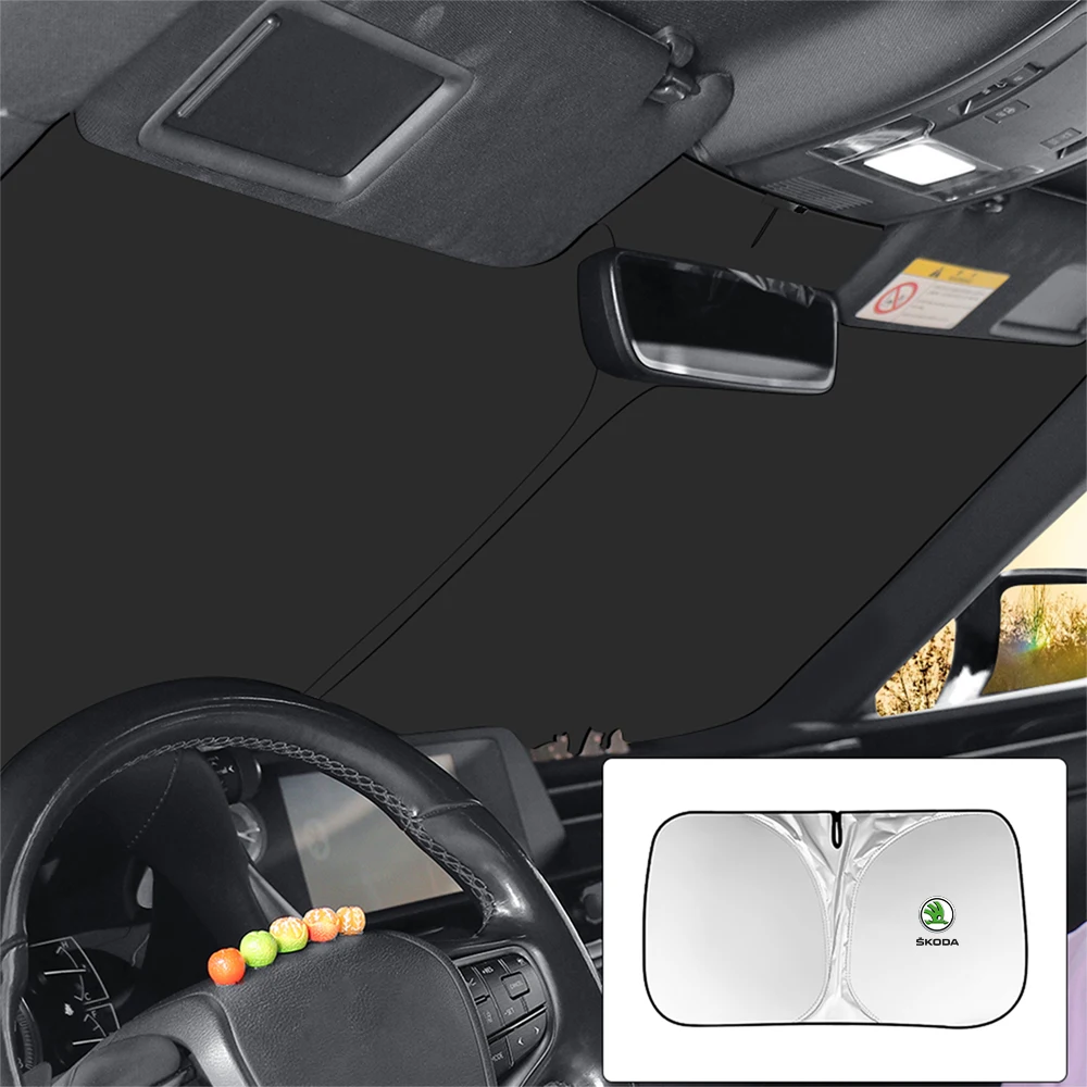 Premium Windshield Sunshade for Cars - UV Protection and Heat Reduction Auto Sun Visor