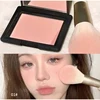 1pcs Monochrome Matte Blush Palette Delicate Natural Cheek Facial Rouge Plate Lasting Color High Pigmented Powder Blusher Disk 2