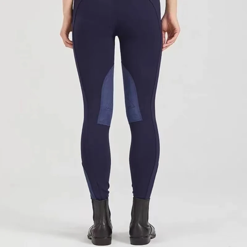 Equestrian Horse Riding Pants for Female Male Training Competition Anti Slip Wear-resistant Inner Knee Patch Equipment Clothes 5