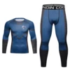 New MMA BJJ Rashguard Suit For Adult Male Muay Thai No Gi Grappling Long Sleeve+Pants Kickboxing Jersey+Shorts Sports Rashguards 5