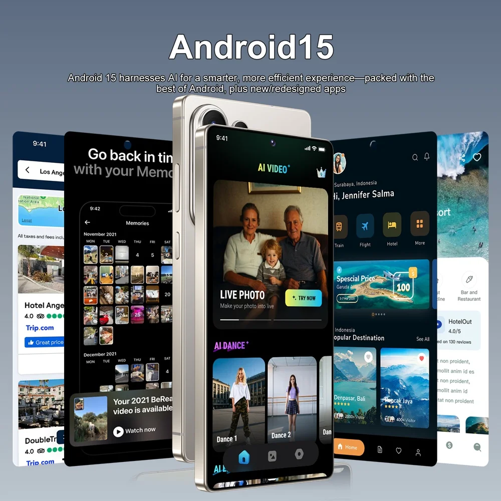 K-Touch NEW Mobile Phones C27 Ultra Smartphone 7.3 Inch Screen Cheap Cell Phone 5G Dual Card 7800mAh 16+48MP Camera Android 15 WIFI GPS Global Version Cellphones