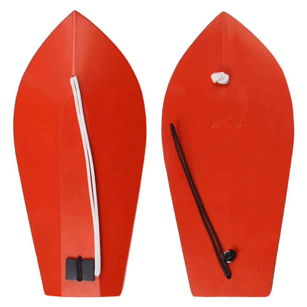 Hot Adjustable Weight Red Plastic Plan Fishing Diving Board Diver Plate Trolling Tool Artificial Bait