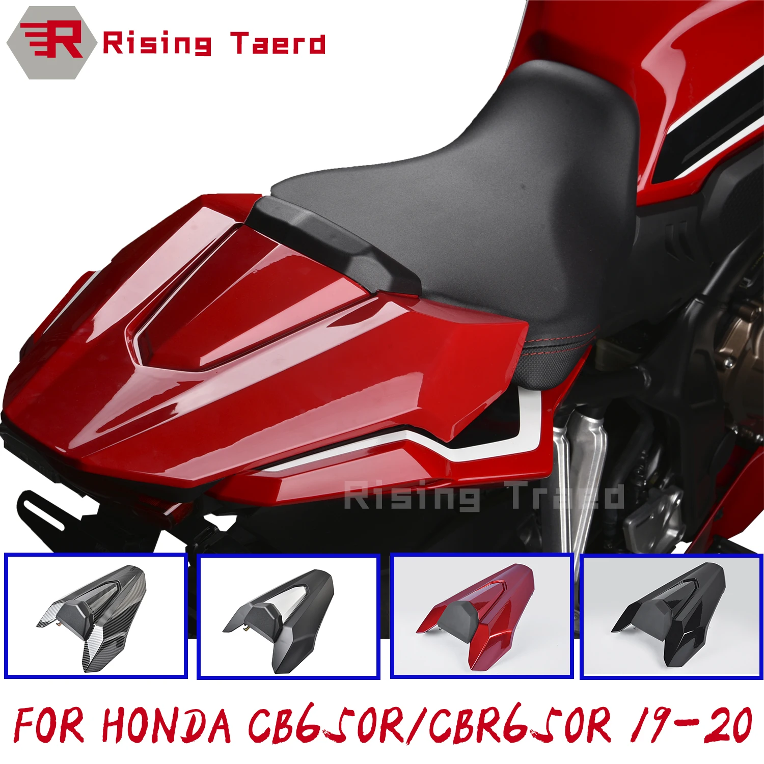 

Motorcycle Rear Passenger Pillion Solo Seat Cover Cowl Tail Section Fairing For Honda CB650R CBR650R CB 650 R CBR 650R 2019-2020