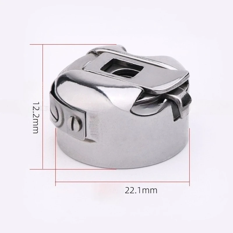 Industrial Sewing Machine Bobbin Case BC-DB1-NBL | Elastic Steel Sheet Bobbin Holder for Flatbed Computerized Sewing Machines