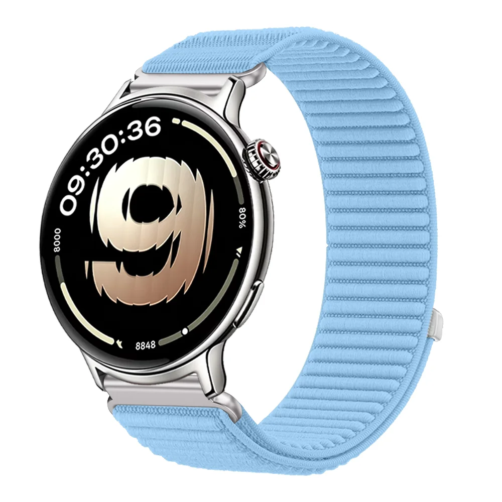 Breathable Nylon Watch Strap - Adjustable Size Options