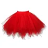 Womens Layered Tulle Ballet Dance Pettiskirt Fashion Adult Tutu Dancing Skirt Ladies Mini Puffy Skirt Pleated Gauze Short Skirt 4