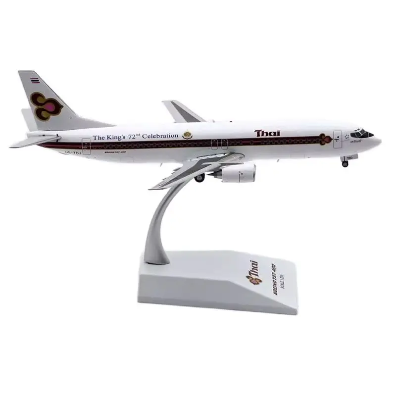 

Thai Airways B737-400 Civil Aviation Airliner Alloy & Plastic Model 1:200 Scale Diecast Toy Gift Collection Simulation Display