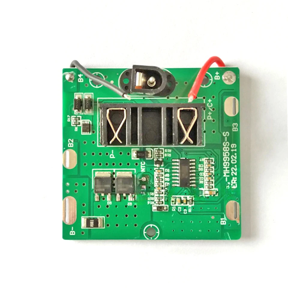 Linea Verde Pompei | Prodotto: 9884 - Scheda di protezione della ricarica della batteria modulo BMS per utensili elettrici 5S agli ioni di litio per batteria al litio circuito di protezione 18V