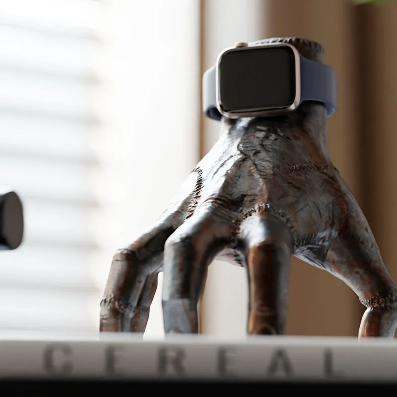 Apple Watch Charger Stand Display Creative Watches Holder Organizer Support Uitra Iwatch Se 7 8 Base Di Ricarica Accessori Da Tavolo