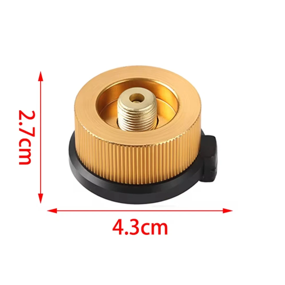 Outdoor Camping Stove Gas Adapter Split Extension Tube Adapter Gas Tank Adaptor Cooking Picnic Camping Equipment Accessories gas stove accessories,cookware accessories