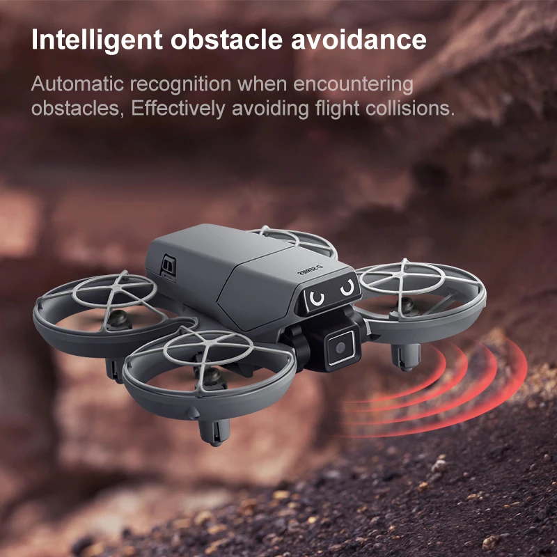Drone Selfie Poche 4K avec Caméra HD - Pliable et Léger