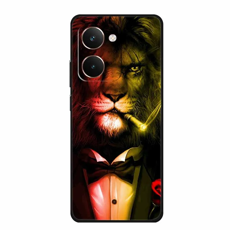 Sleek Black TPU Bumper Silicone Back Cover