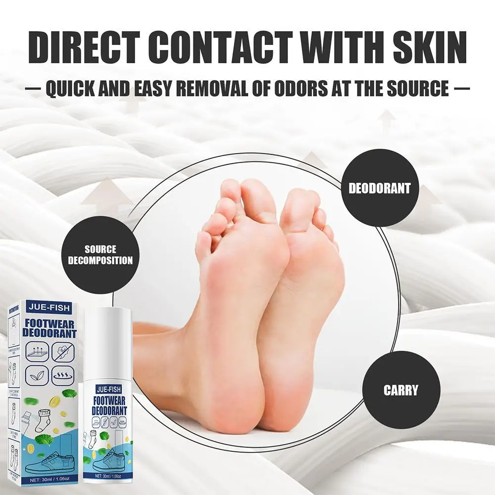 Shoe Sterilization Deodorant Spray Perfume Foot Odor Shoe Odor Nemesis Odor Removal Artifact Herbal Anti-fungal Foot Spray HOT