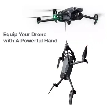 Il più recente dispositivo di raccolta del rilascio dell'aria con artiglio meccanico telecomandato per drone