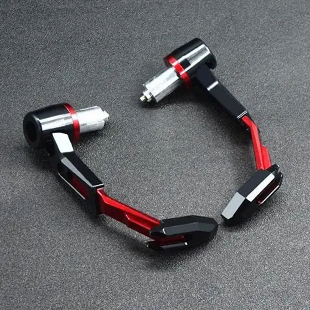 길이 조절 가능 범용 22mm 7/8인치 핸들바 보호대 브레이크 레버 가드 (오토바이, 스쿠터, ATV, 산악 자전거 핸드 가드용)