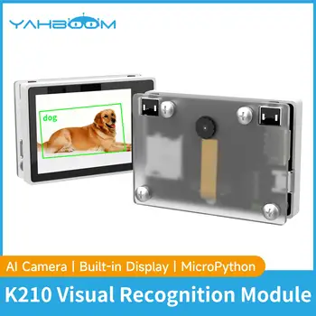 Yahboom K210 시각 인식 모듈, 인공 지능 딥 러닝용 CanMv, 직렬 포트 지원, 마이크로파이썬