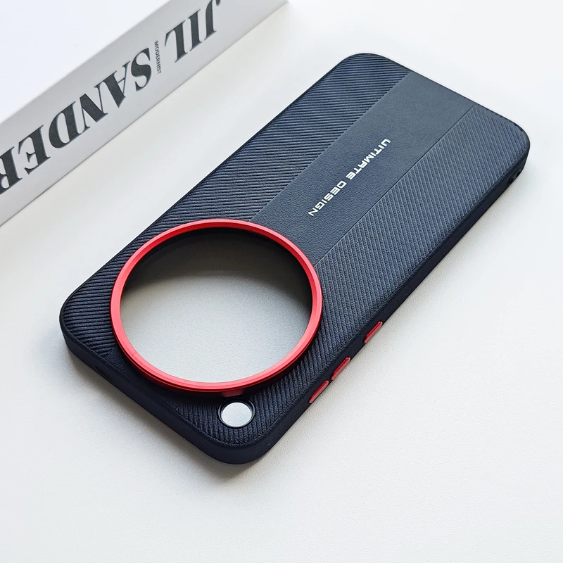 Luxury Anti-Fall PU Leather Shockproof Bumper Case