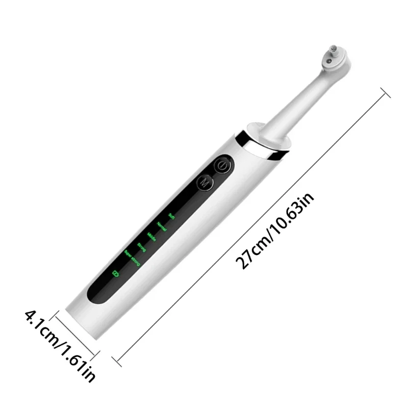 Electric Tooth Polisher with 5 Replaceable Heads Dental Plaque Tartar Remover Teeth Whitening Cleaner Tool dental cleaner