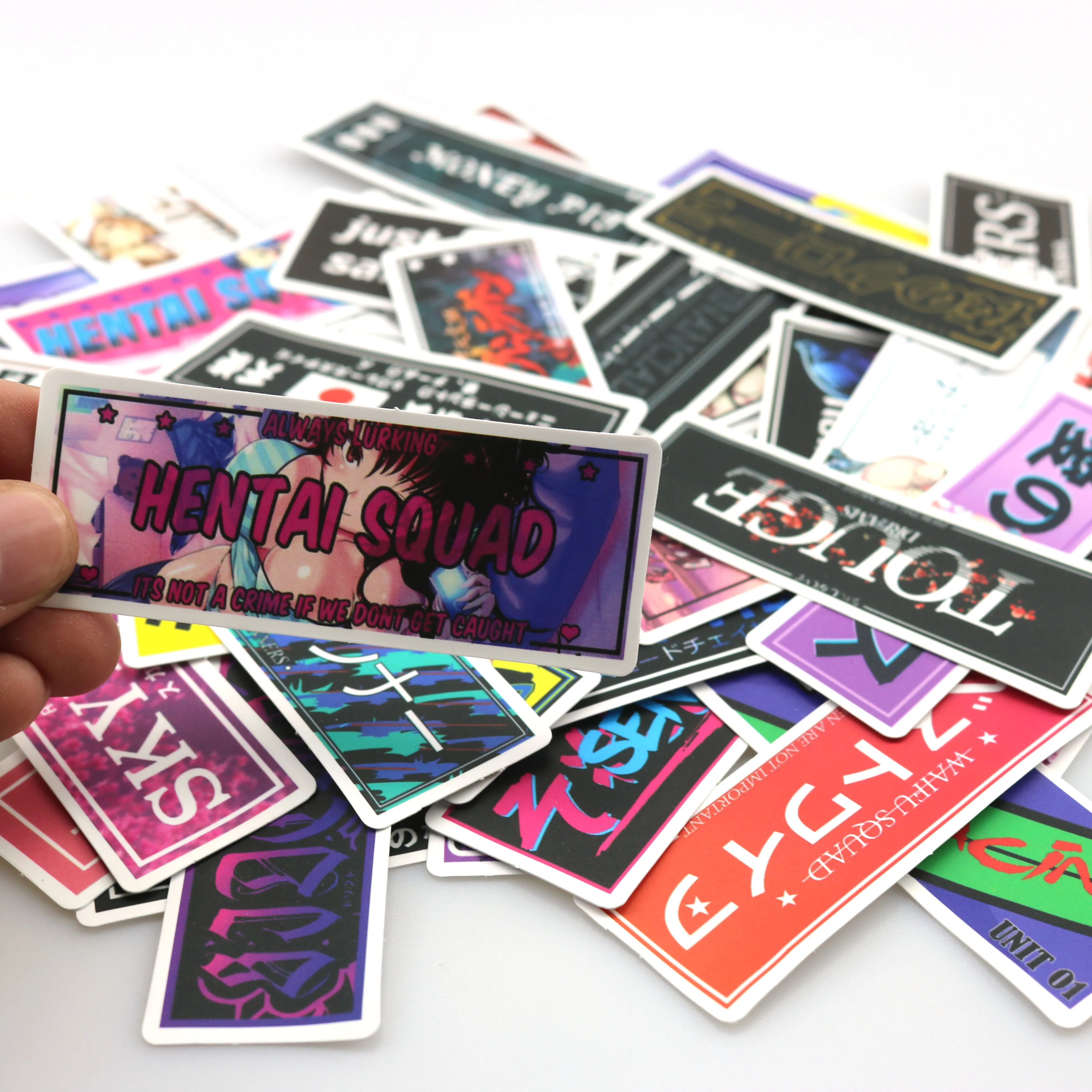 10/30/50pcs Racing Style JDM Stickers Waterproof Skateboard Motorcycle  Guitar Luggage Laptop Bicycle Sticker Kids Toys - AliExpress, image size:4000x4000