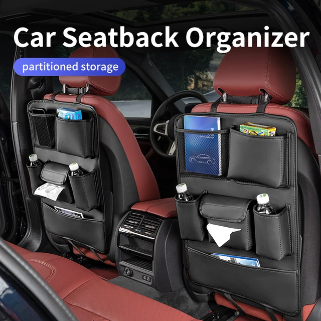 Universal Auto Sitz Lücke Schlitz Tasche Auto Nische Lagerung box Sitz  Spalt Organizer Innen Zubehör Für BMW F30 F10 G30 g38 G20 - AliExpress