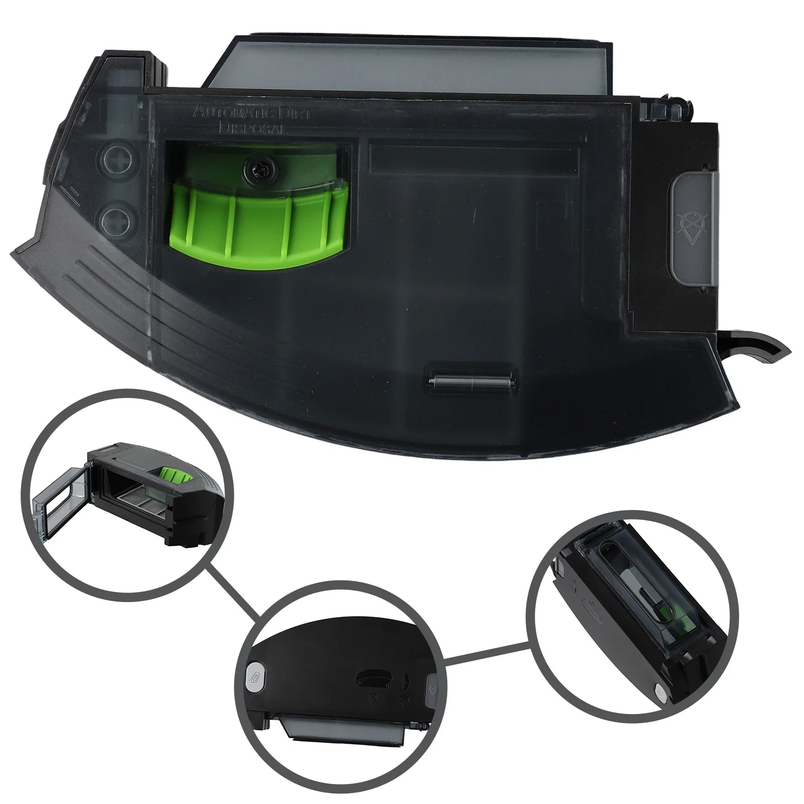 

Контейнер для грязи для пылесосов Roomba I1 I3 I4 I6 I7 + I7 I8 J7 + сменные детали для уборочной машины бытовой уборки 20x11 см