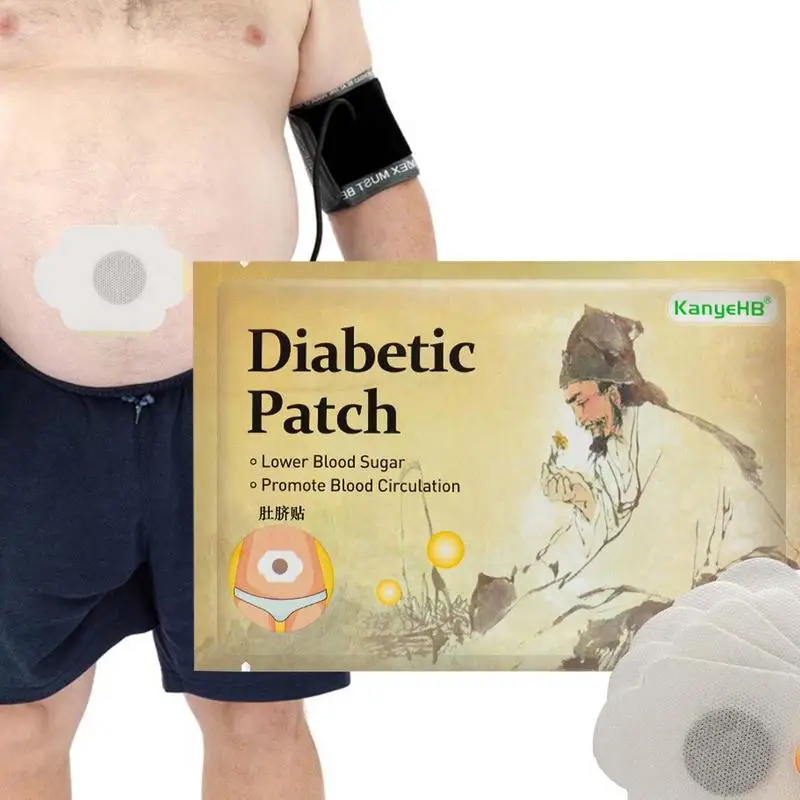 6pcsDiabeticPatchesNaturalHerbalCuresDiabetesHypoglycemicBlood