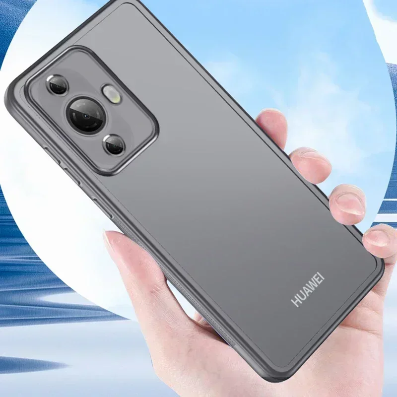 Luxury Full Lens Film Protector Shockproof Phone Case - Soft Back Cover