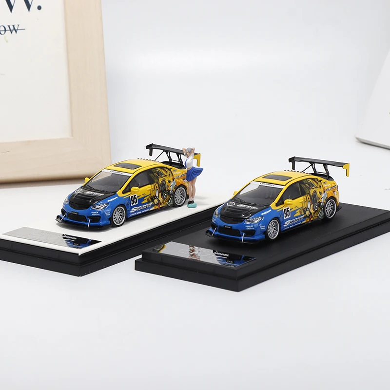 TIME Micro 1/64 ホンダ シビック FD2 SPOON 新品 Time Micro TM 1/64 ホンダ シビック Civic FD2 Spoon#95
