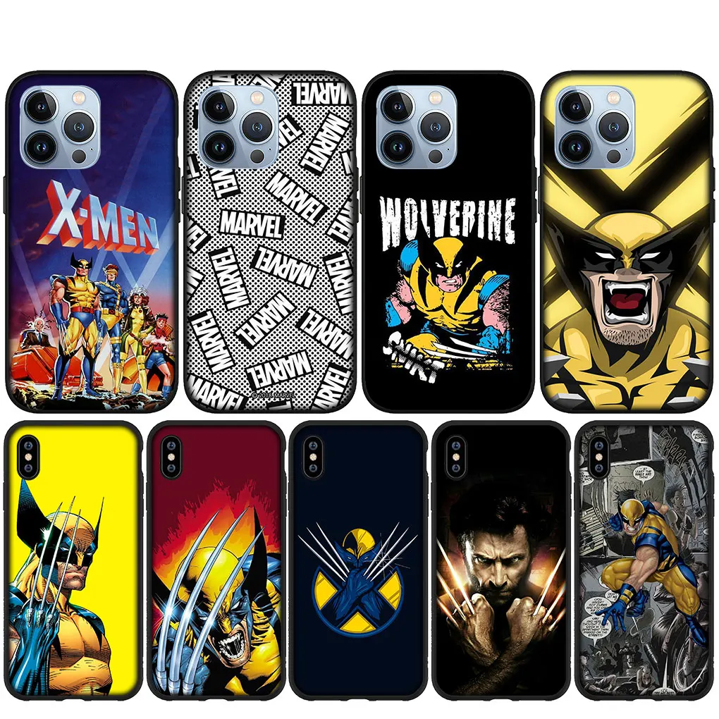 Marvel X mężczyźni Wolverine Xmen obudowa na telefon iPhone