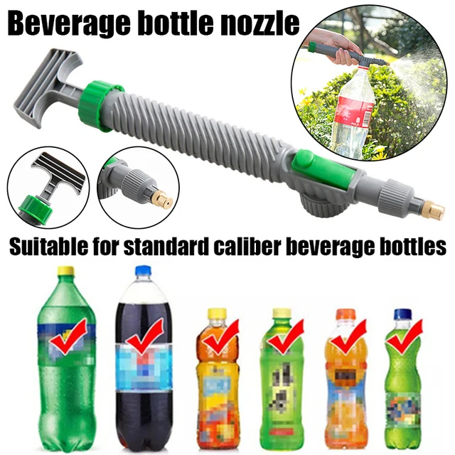 Palack Spray -Fej Fúvóka Öntöző Szerszám Légszivattyú Permetező Mezőgazdasági Szerszámok Nagynyomású Állítható Kézi Kerti Kellékek