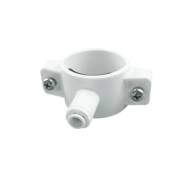 40 Mm -Es Ro Víz Lefolyó Szennyvízcső Bilincs Nyeregszelep Klipek 1/4 "Od Tömlő Gyors Csatlakozás Fordított Ozmózis Akváriumrendszer - Image 3