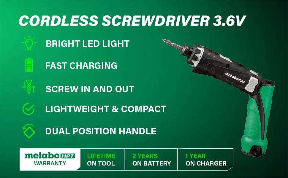 Cordless Screwdriver 3.6V
