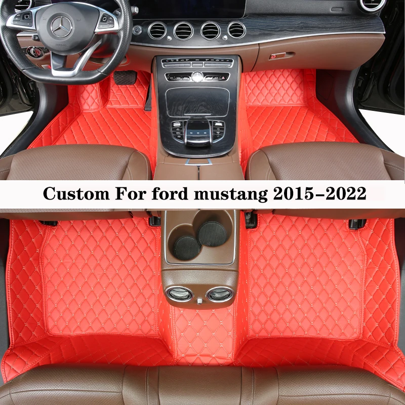 

Автомобильный коврик для Ford Mustang 2015 2016 2017 2018 2019 2020 2021 2022