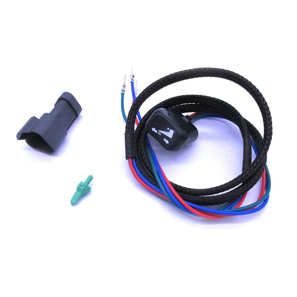 

TRIM & TILT Switch 5007485 Outboard Trim Tilt PTT Switch for Johnson Evinrude OMC Boat Engine Mount Remote Control Box with PT