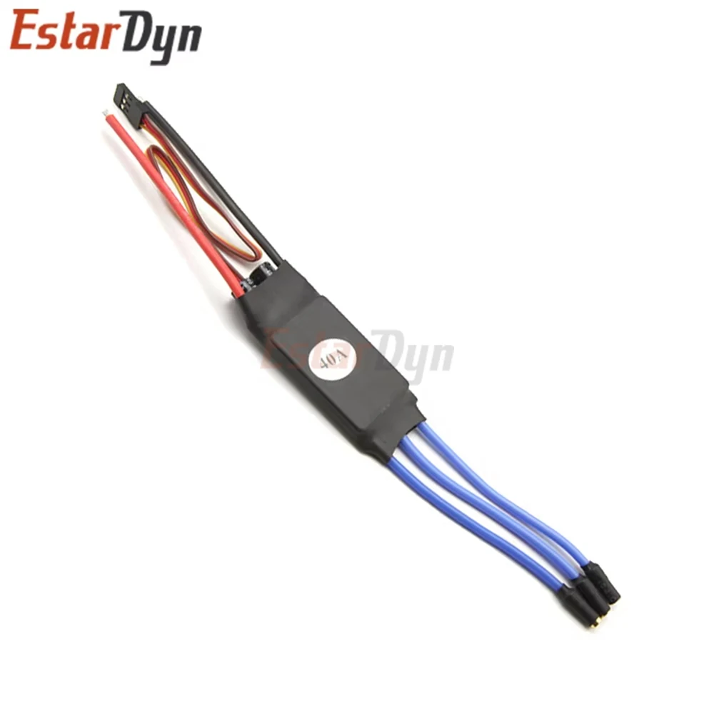 Contrôleur ESC sans balais 30A/40A 2-4S LiPo BEC 5V/3A pour Drone RC