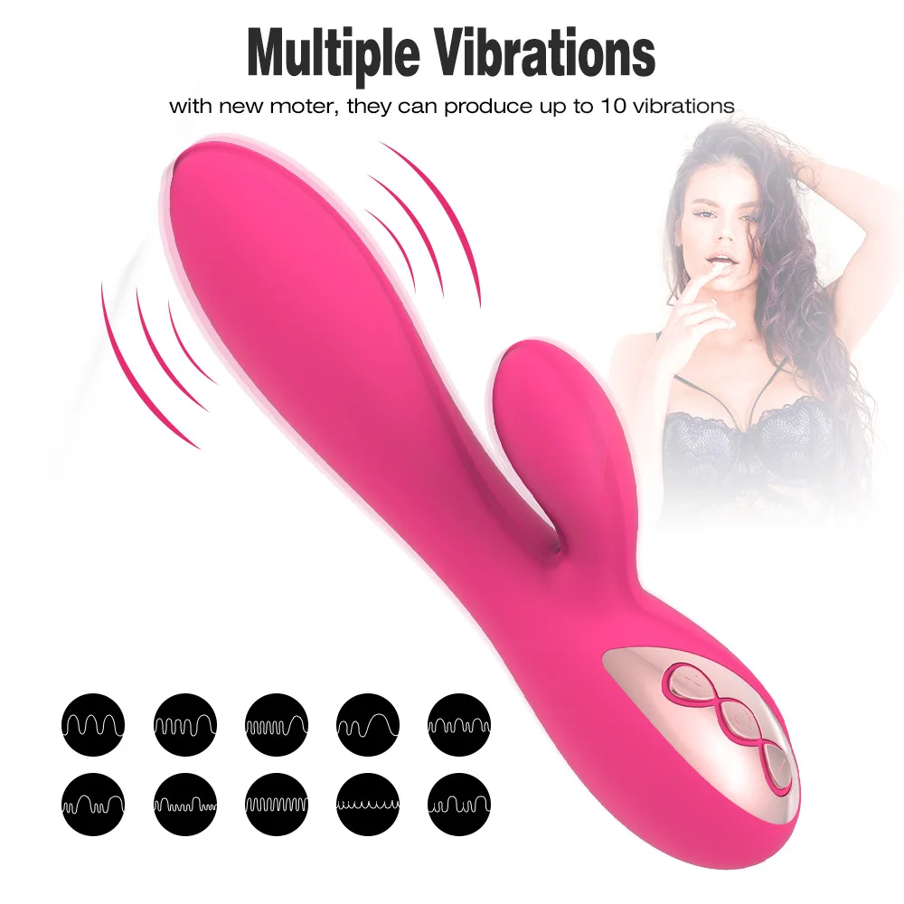 G-punkt Rabbit Vibrator Für Weibliche Orgasmen Aufladbar_voghion.com