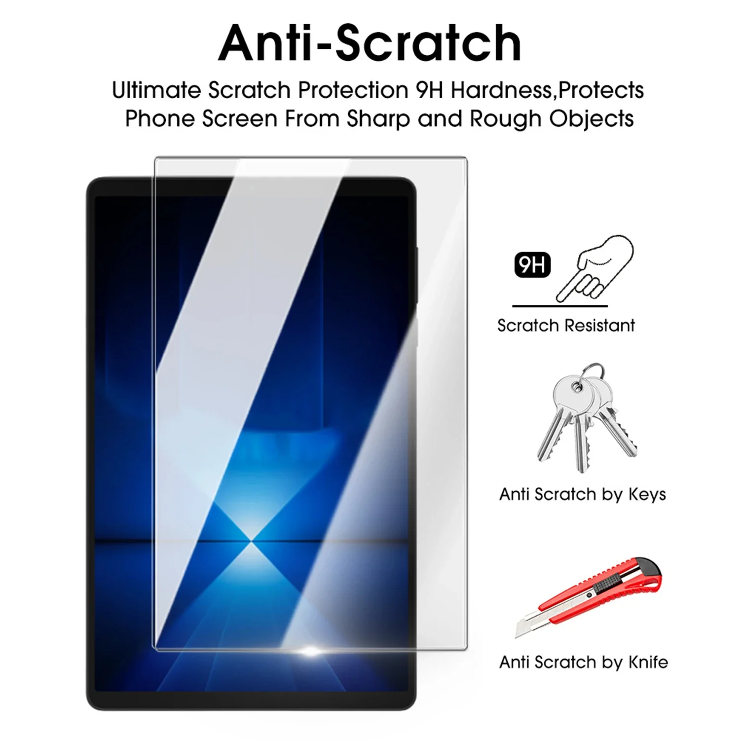 Tempered Glass for Lenovo Legion Y700 Gen 4/3/2/1 2025 Legion Tab 2nd 3rd 8.8 Inch Screen Protector Anti-Scratch Protective Film