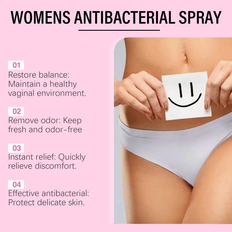 Women Private Parts Spray Reduce Odor Care Part Repair Feminine Moisturizing Vaginal Nursing Vaginal Deodorant Healthy Spray