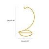 Practical Glass Ball Hook Plants Hanging Hook Flower Pots Display Stand for Home 6