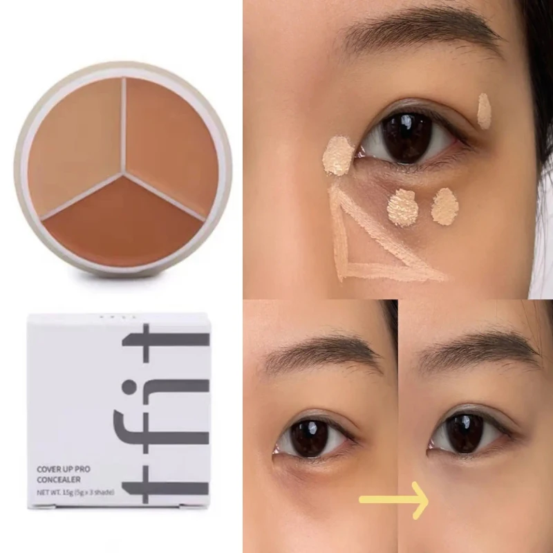 TFIT Concealer Palette Professional Makeup Face Eye Contour Face Spot Concealer Dark Circle Correcting Makeup for All Skin