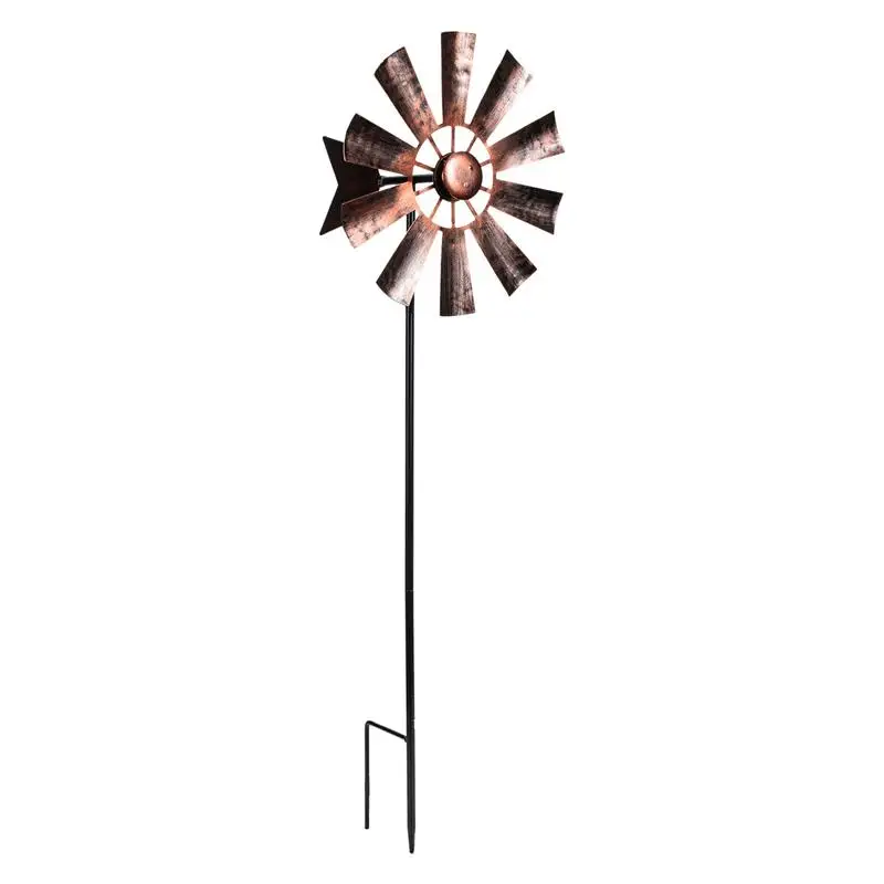 Out-Door-Decormill-Garden-Ground-Inserted-Pinwheel-Decorative-Pinwheel-Iron-Rotatory-Out-Door-Decormill-Plug-In.jpg Out Ajtó Dekormill Kerti Földterület Beillesztett Pinkerék Dekoratív Vas Rotációs Plug-In Kert - Image 6