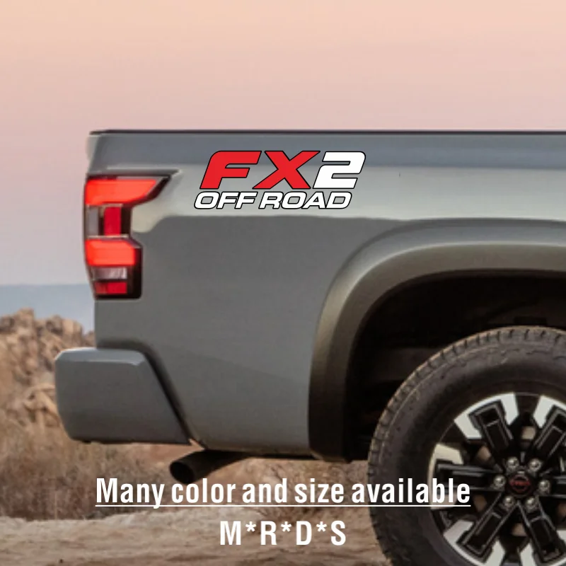 Adesivo Laterale Del Bagagliaio Posteriore Per Ford F Series Toyota Hilux Tacoma Universal Decal Truck Vinyl Fx2 Off Road Accessori Auto