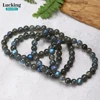 A++ Natural Blue Labradorite 8mm Shiny Beads for Jewelry Making DIY Bracelet Necklace Or  Lovers Gift 4