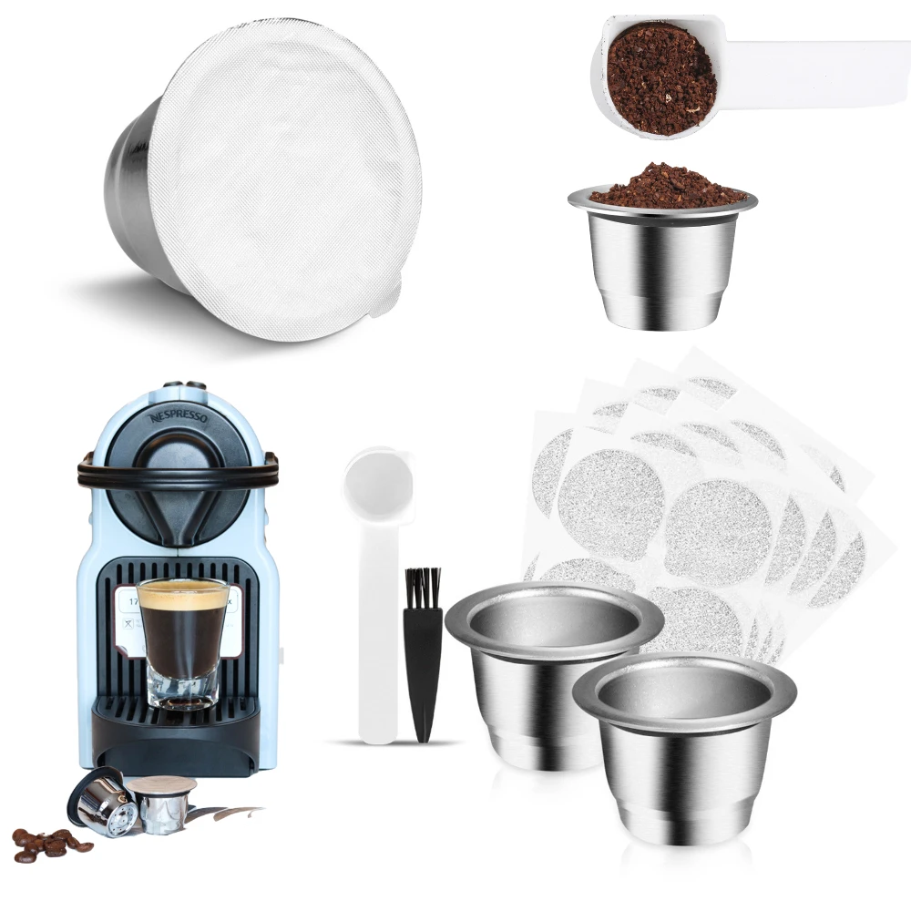 Reusable Coffee Capsule For Nespresso Stainless Steel Coffee Filters