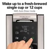 5-in-1 International Coffee Machine Brew Pods Grounds Carafe Touchscreen Reservoir Compact 3